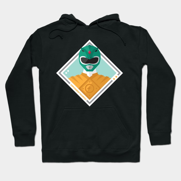 Green Dragon Ranger Hoodie by nei1b